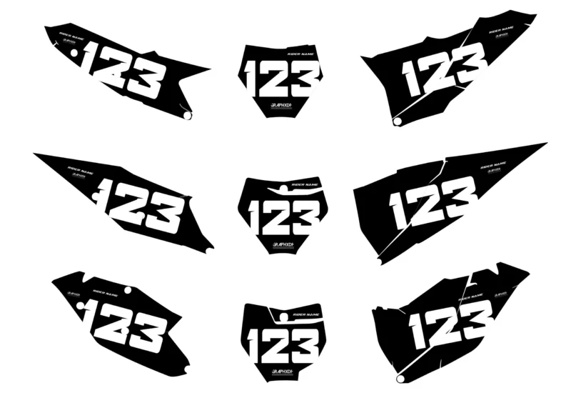 KTM03 - KTM Number Plates