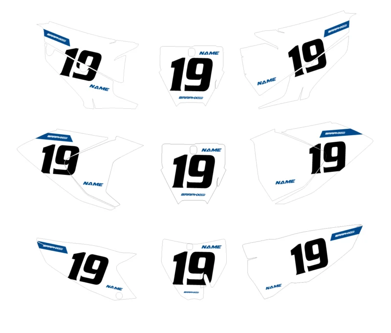 Husqvarna01 - Number Plate