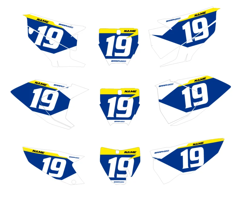 Husqvarna05 - Number Plate