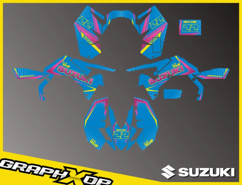 SUZUKI02 - Full Graphic Kit