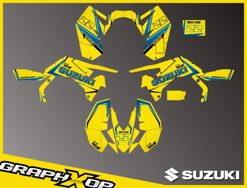 SUZUKI03 - Full Graphic Kit