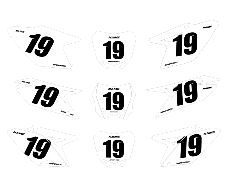 Suzuki03 - Number Plate
