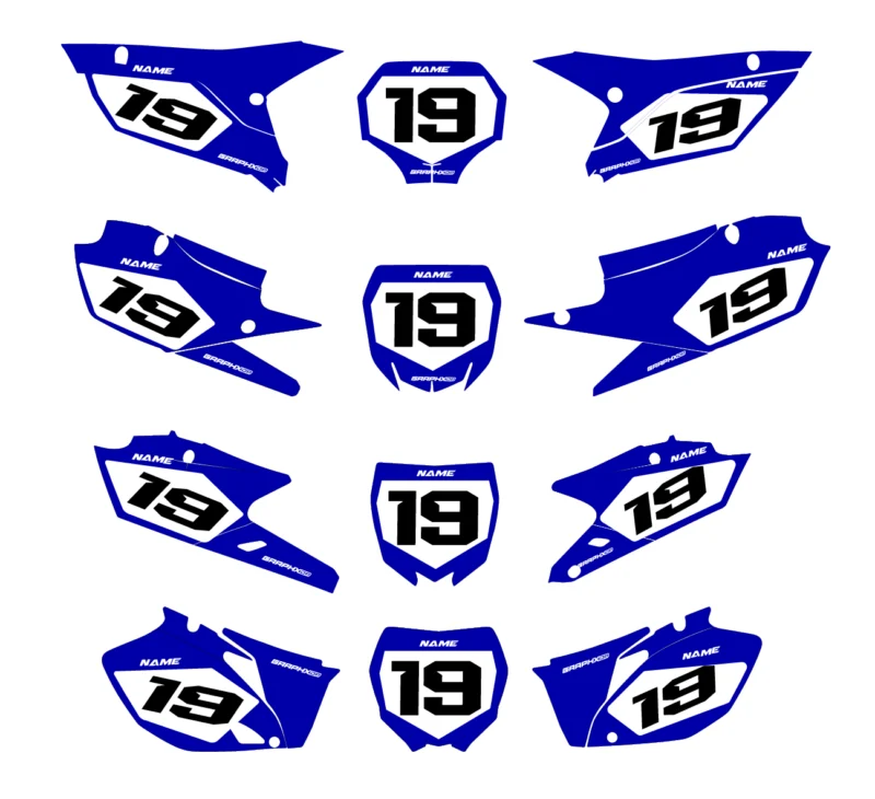 Yamaha05 - Plaques d'Immatriculation Yamaha