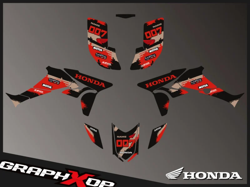 HONDA07 - Ensemble Graphique Complet