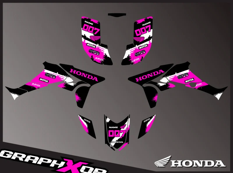 HONDA08 - Ensemble Graphique Complet