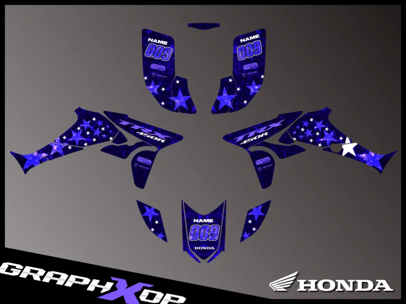 HONDA10 - Ensemble Graphique Complet