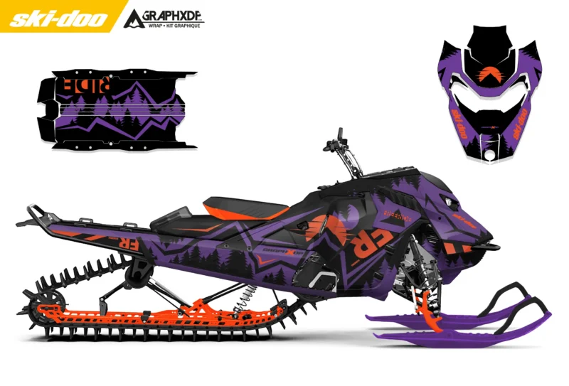 SK54 - Ensemble Graphique Ski-Doo