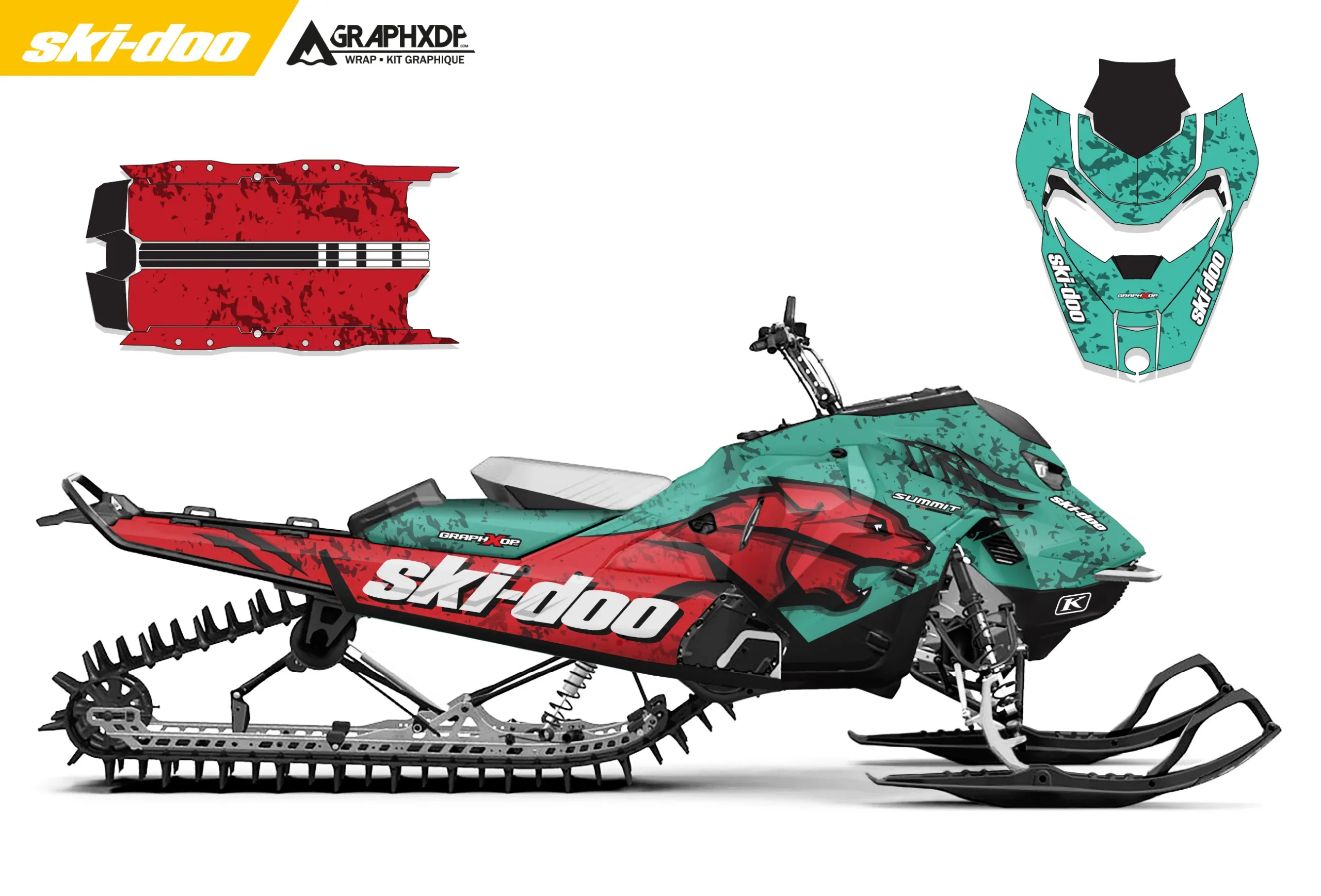 SK59 - Ensemble Graphique Ski-Doo – Image 1
