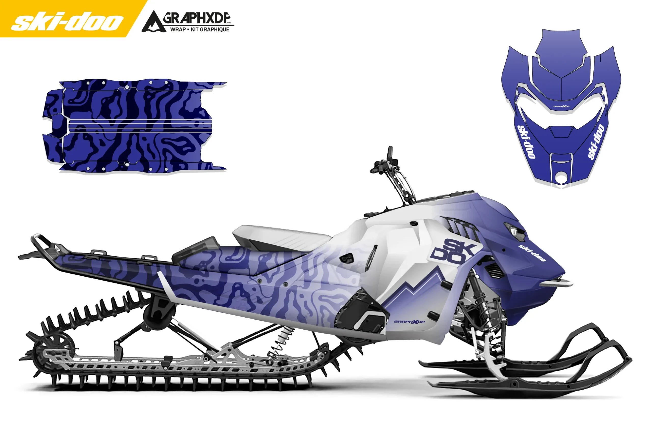 SK63 - Ensemble Graphique Ski-Doo – Image 1